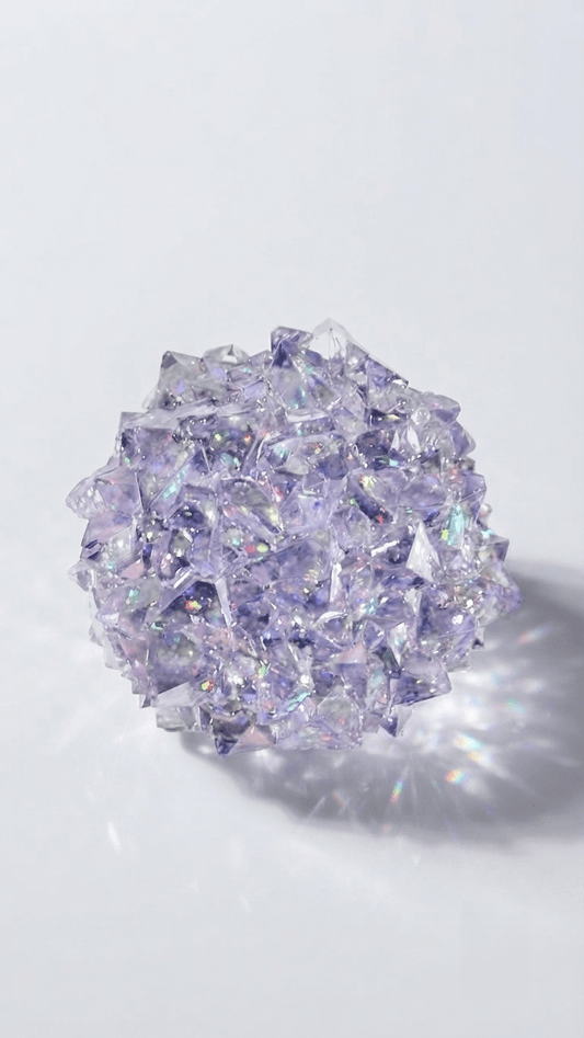 Large Luxury Crystal Cluster Silicone Mold - Ideas Decor Shop