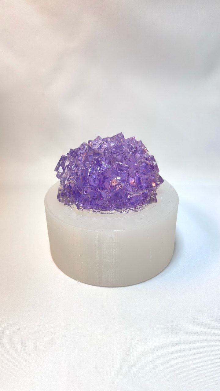 Large Luxury Crystal Cluster Silicone Mold - Ideas Decor Shop