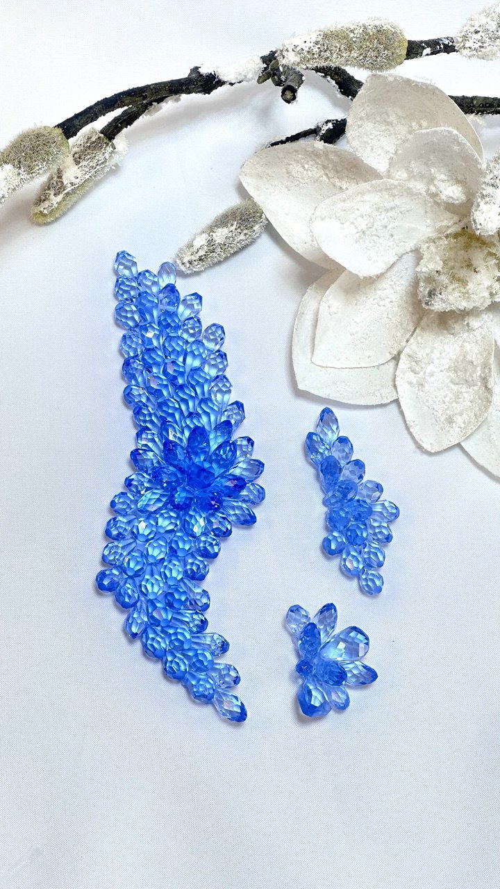 Large Set of 3 Crystal ClusterSilicone Mold for Resin - Ideas Decor Shop