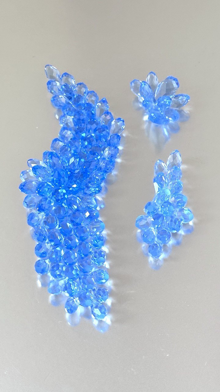 Large Set of 3 Crystal ClusterSilicone Mold for Resin - Ideas Decor Shop