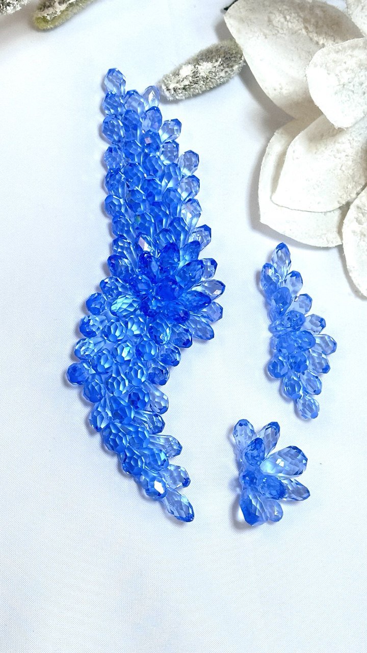Large Set of 3 Crystal ClusterSilicone Mold for Resin - Ideas Decor Shop