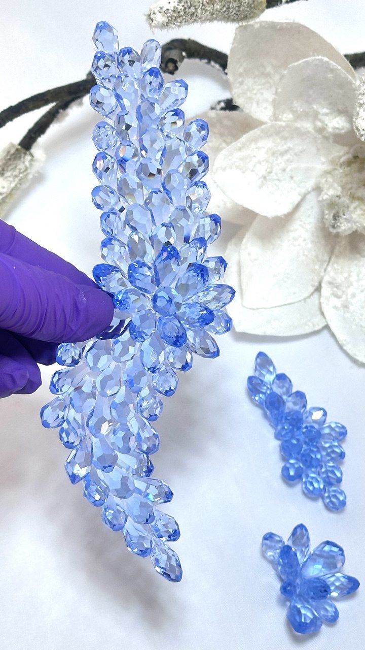 Large Set of 3 Crystal ClusterSilicone Mold for Resin - Ideas Decor Shop