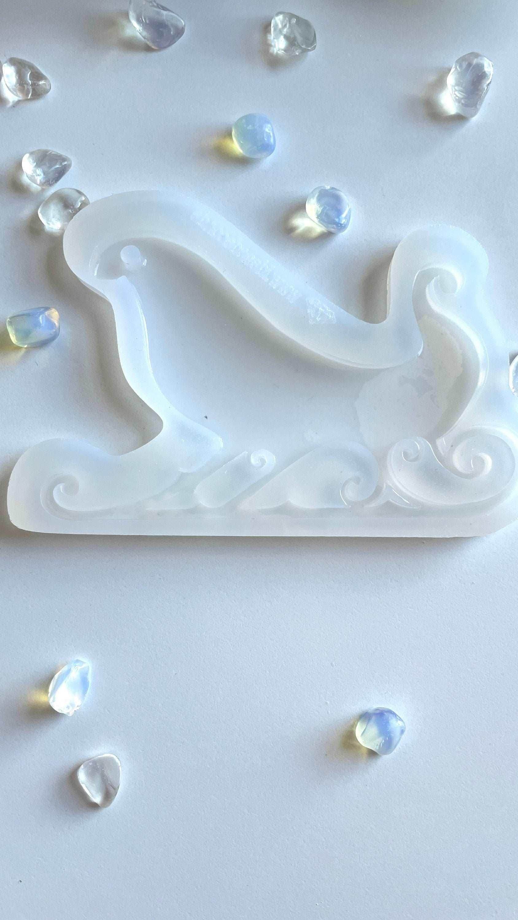 Large Silicone Christmas Sleigh Tree Toys Mold for Resin Crafts - Ideas Decor Shop