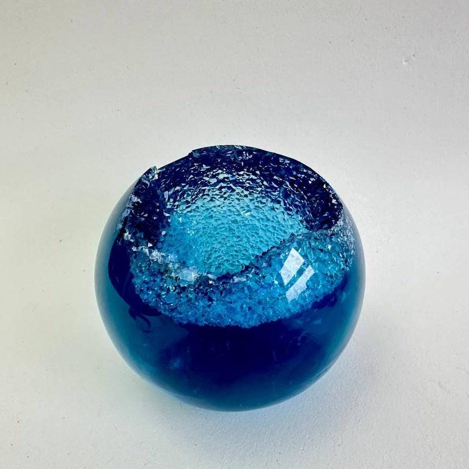 Large Silicone Resin Mold for DIY Crystal Geode Spheres - Ideas Decor Shop