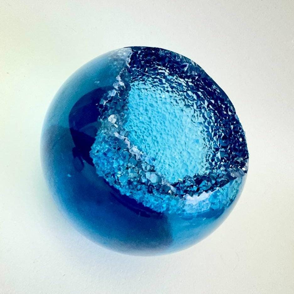 Large Silicone Resin Mold for DIY Crystal Geode Spheres - Ideas Decor Shop