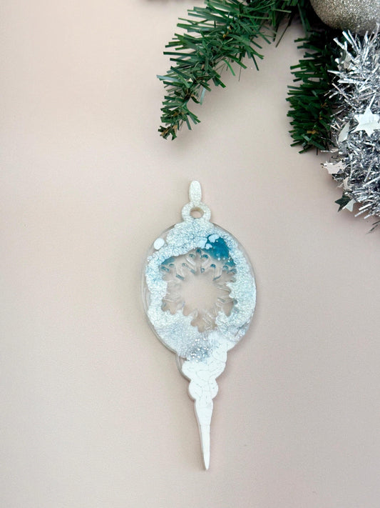 Large Snowflake Silicone Mold for Festive Candle Making and Christmas Decor - Ideas Decor Shop
