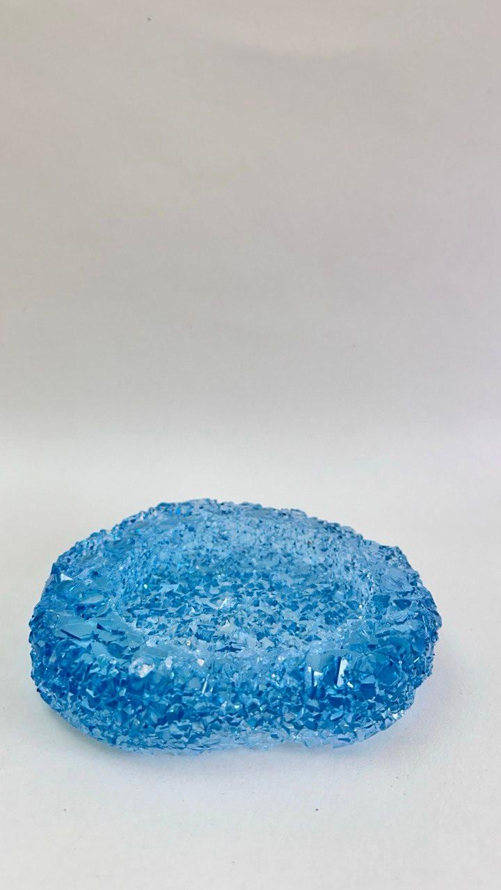 Large Sparkle Luxury Crystal Edge Silicone Druzy Mold - Glitter Resin Crafting Tool - Ideas Decor Shop