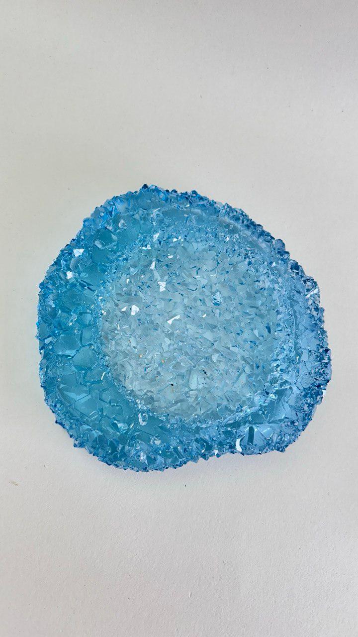 Large Sparkle Luxury Crystal Edge Silicone Druzy Mold - Glitter Resin Crafting Tool - Ideas Decor Shop