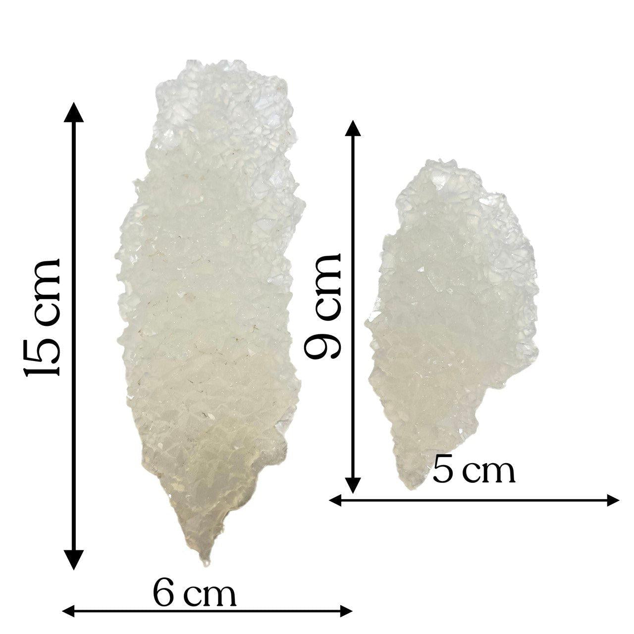 Large Sparkling Crystal Druzy Silicone Mold 2 Set for Resin Art - Ideas Decor Shop
