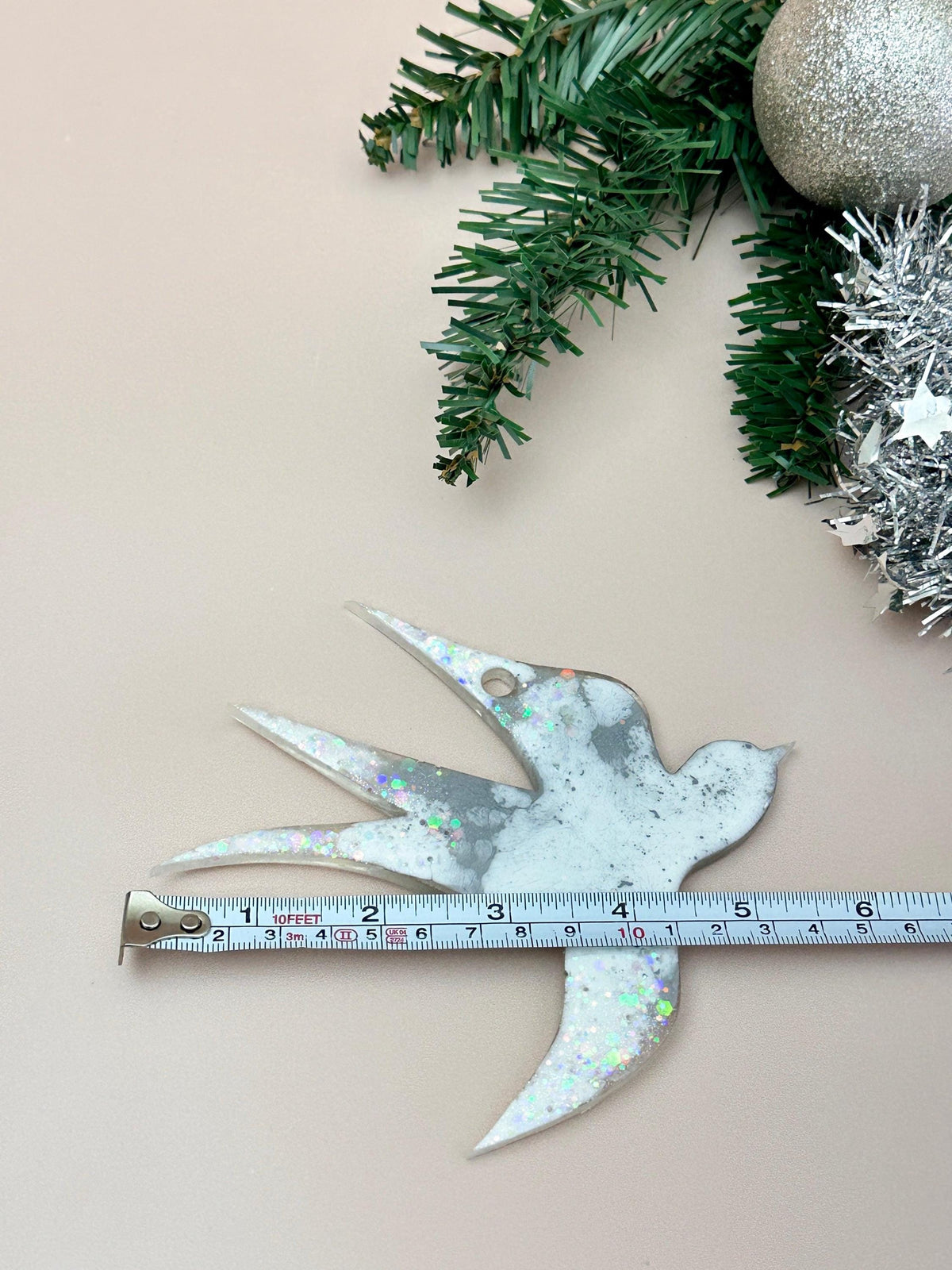 Large Swallow Shaped Silicone Mold for Christmas Tree Decorations - Ideas Decor Shop