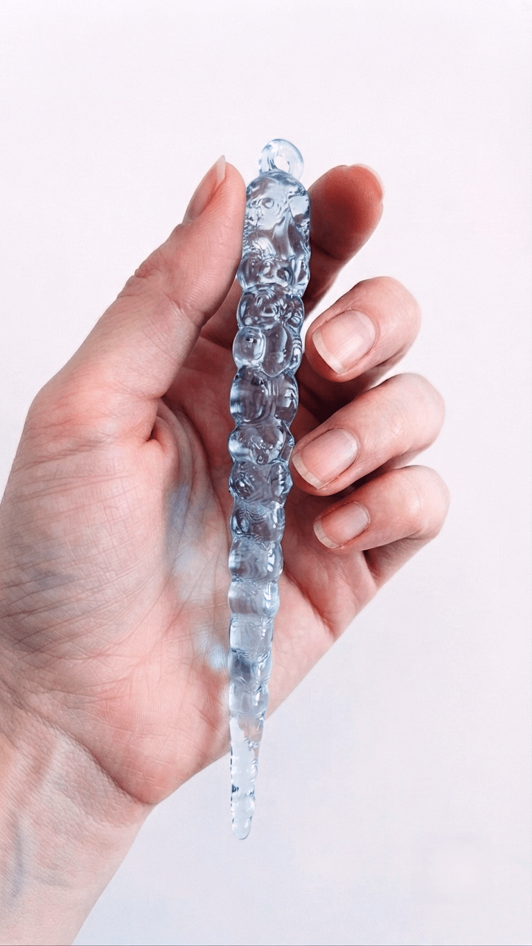 Long Crystal Icicles Silicone Mold | Set of 4 Icicle Casting Moulds - Ideas Decor Shop