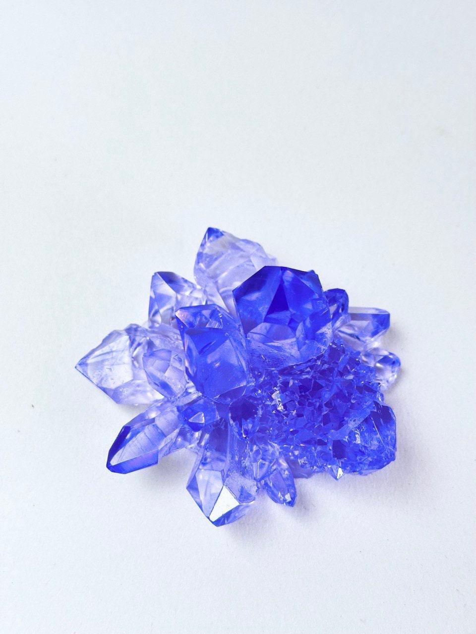 Luxurious Medium Crystal Silicone Mold - Shiny Crystal Cluster Mold - Ideas Decor Shop