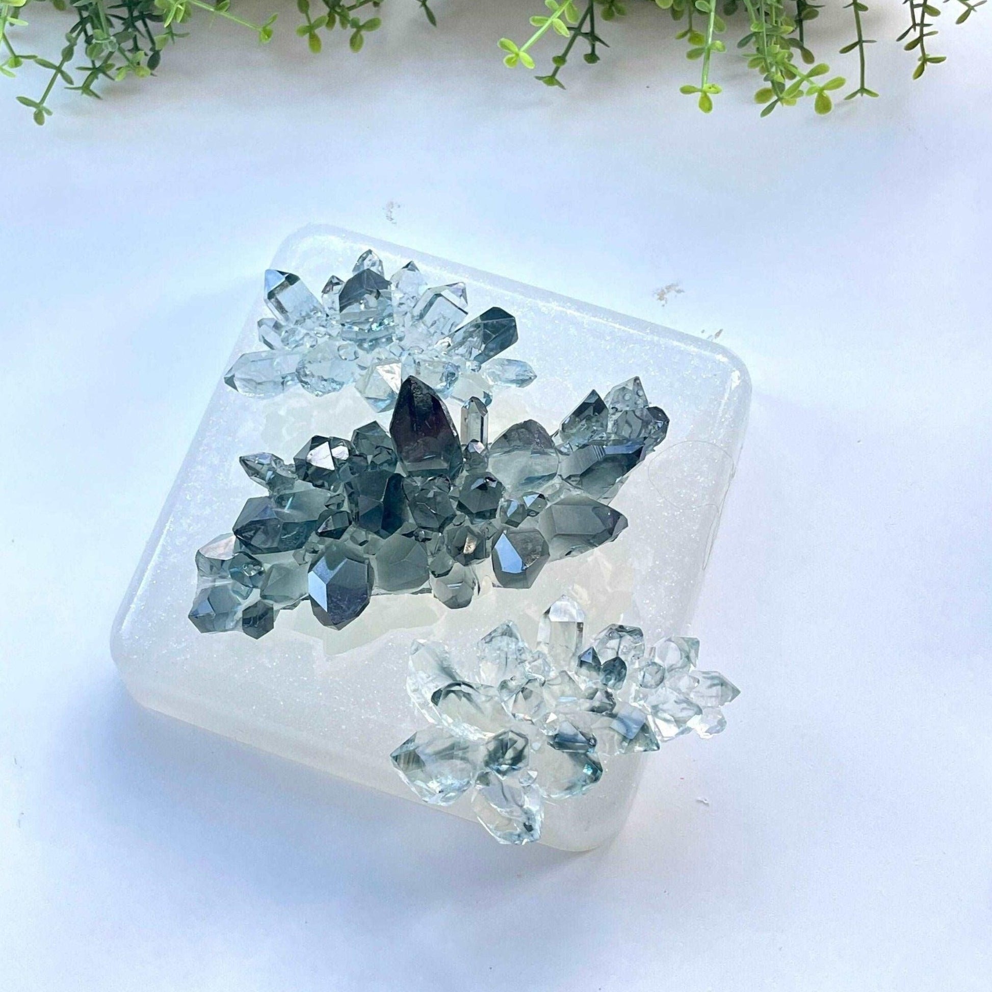 Luxury 3 Piece Crystal, Stone Cluster Silicone Molds for Resin - Ideas Decor Shop