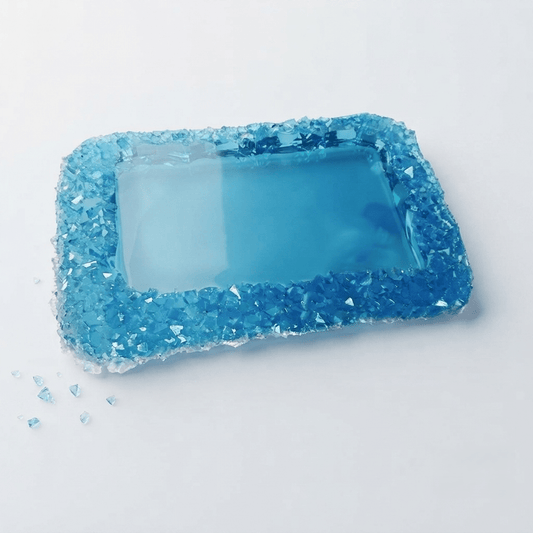 Luxury Crystal Edge Rectangular Tray Silicone Mold - Ideas Decor Shop