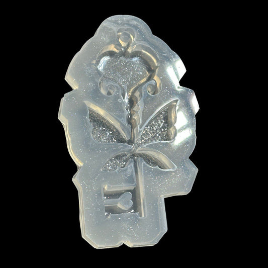 Magic Key Resin Mold with Crystal Wings - Ideas Decor Shop