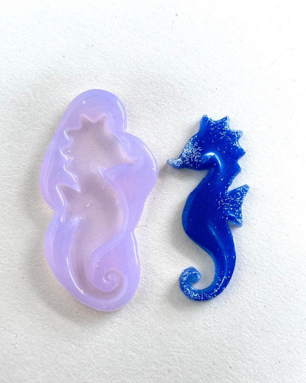 Marine Sea Set Whale and Seahorse Silicone Mold for Jewelry Resin Art - Ideas Decor Shop