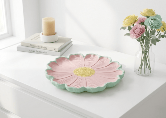 Matte Flower Tray Silicone Mold - Ideas Decor Shop