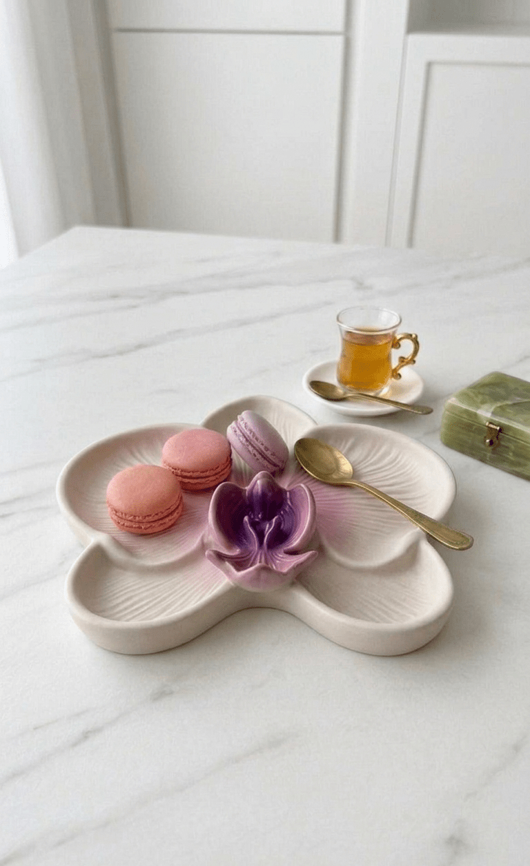 Matte Orchid Tray Silicone Mold - Ideas Decor Shop