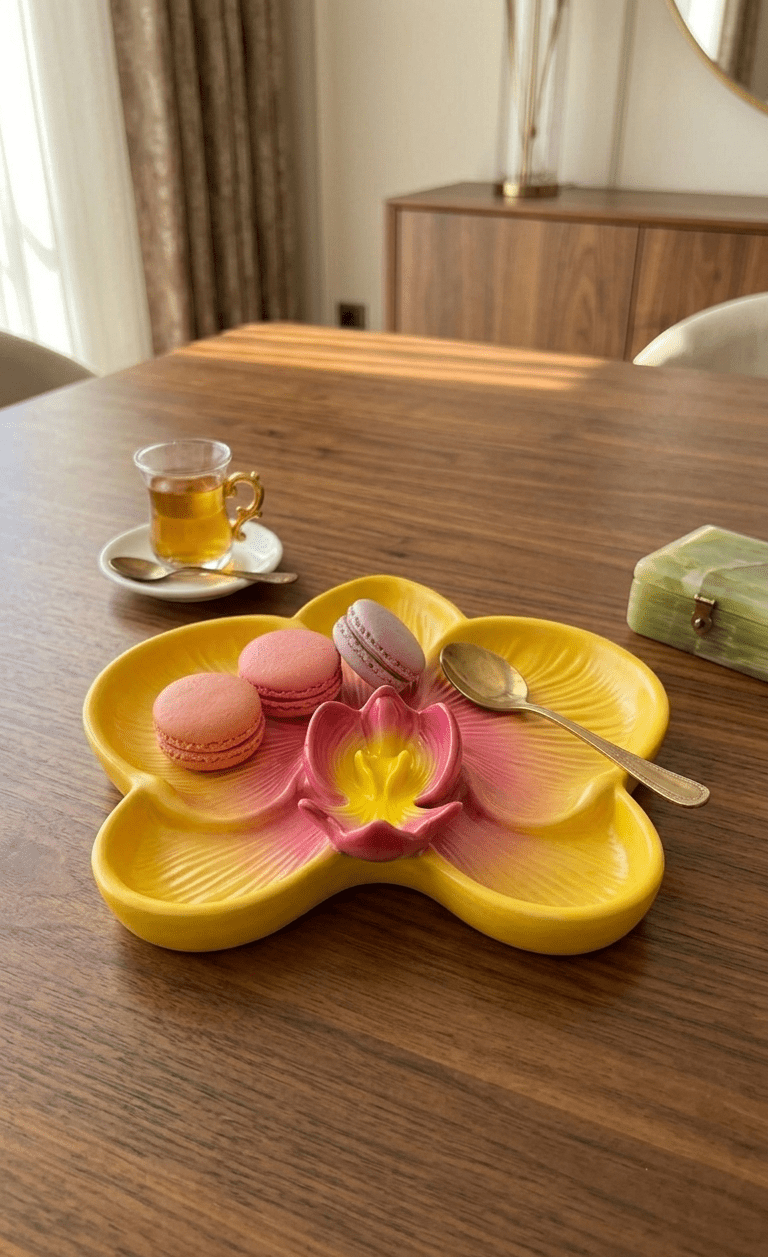 Matte Orchid Tray Silicone Mold - Ideas Decor Shop