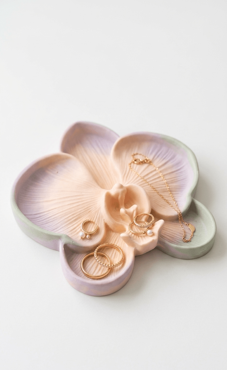 Matte Orchid Tray Silicone Mold - Ideas Decor Shop