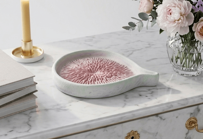 Matte Realistic Fig Tray Silicone Mold - Ideas Decor Shop