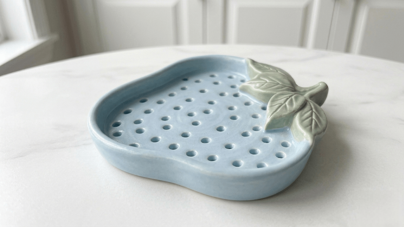 Matte Realistic Strawberry Tray Silicone Mold - Ideas Decor Shop