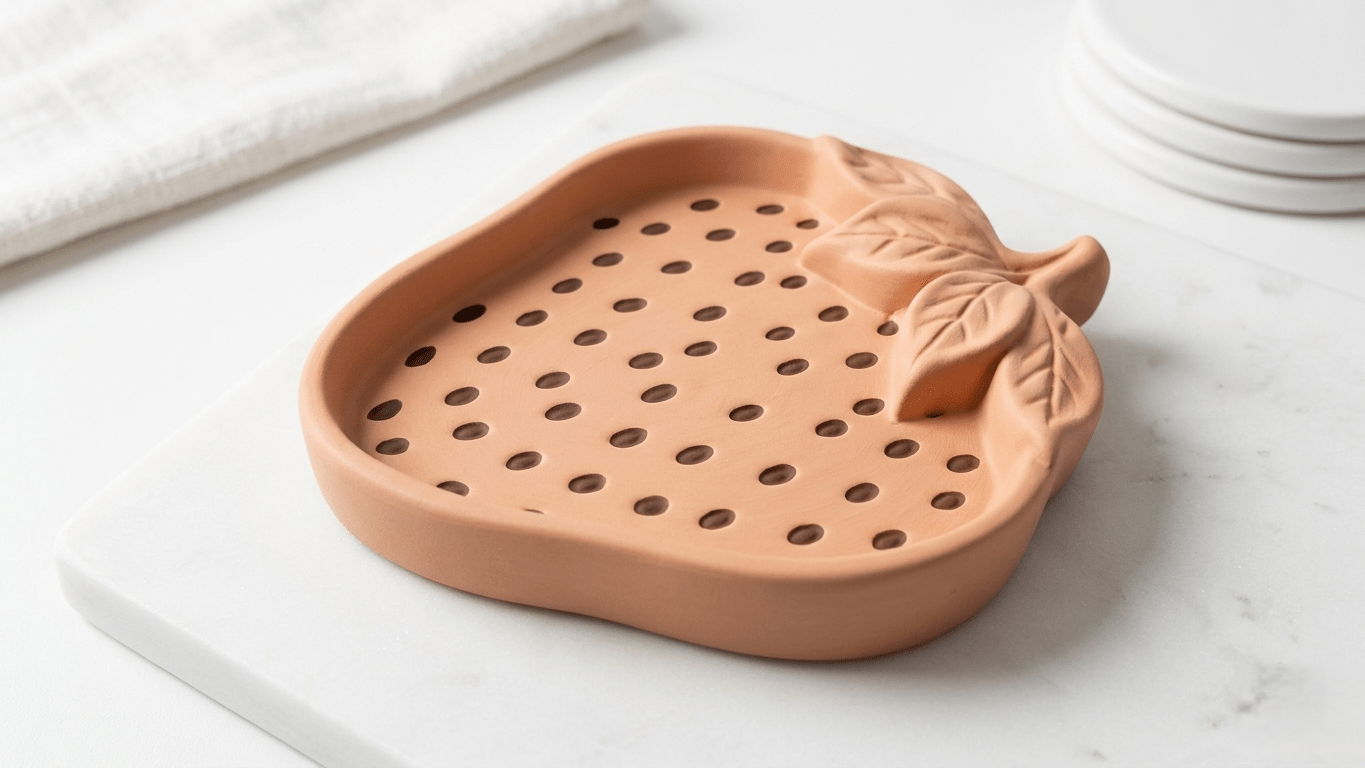 Matte Realistic Strawberry Tray Silicone Mold - Ideas Decor Shop