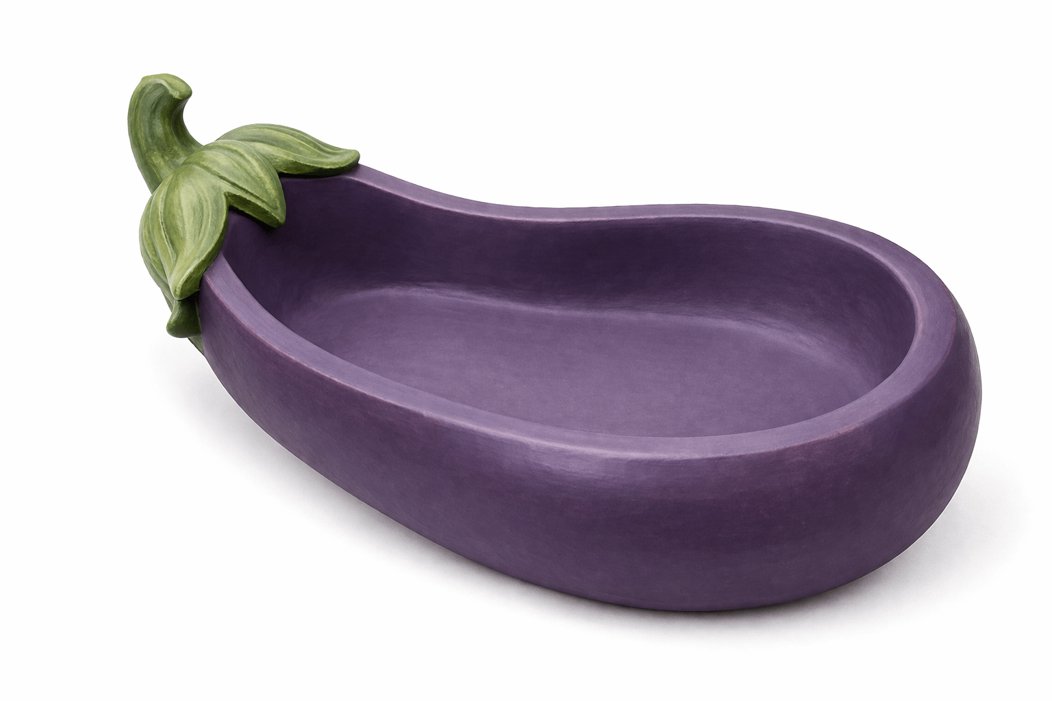Matte Silicone Eggplant Tray Mold: - Ideas Decor Shop