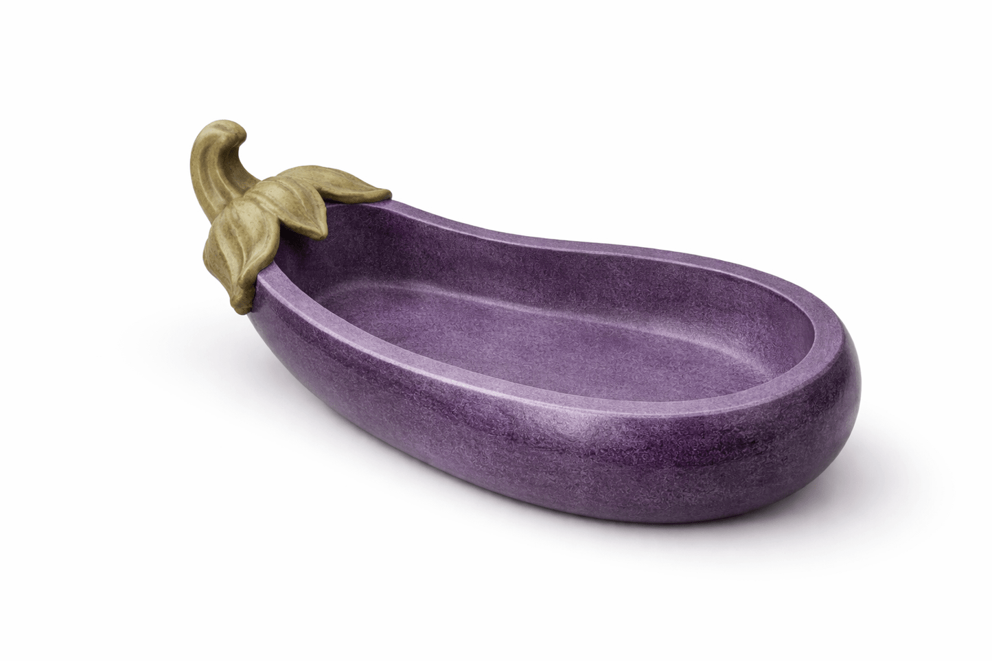 Matte Silicone Eggplant Tray Mold: - Ideas Decor Shop