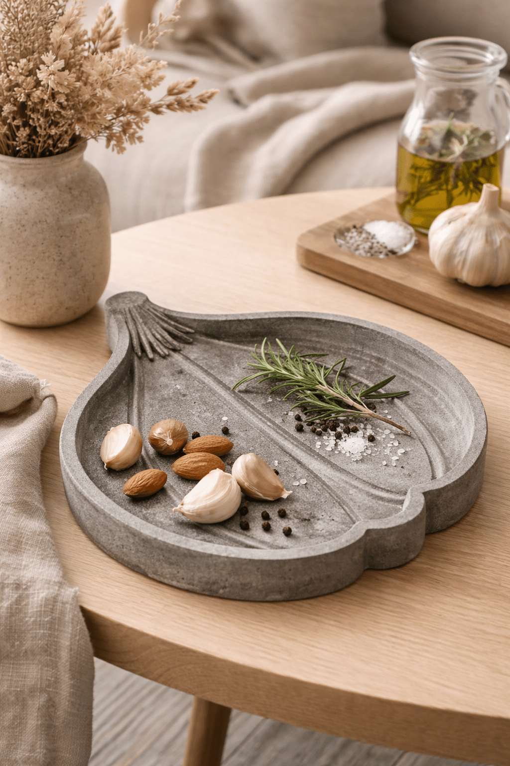 Matte Silicone Garlic Tray Mold - Ideas Decor Shop