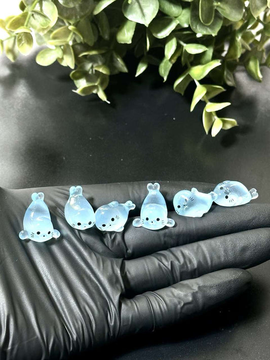 Mini Sea Lion Silicone Mold: 6 - Pose Set for Resin, Jesmonite - Ideas Decor Shop