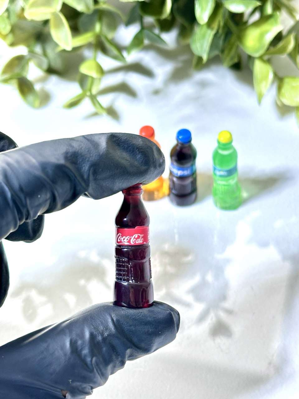 Mini Soda Bottle Silicone Mold: Resin, Jesmonite, Soap, Candle - 3cm - Ideas Decor Shop