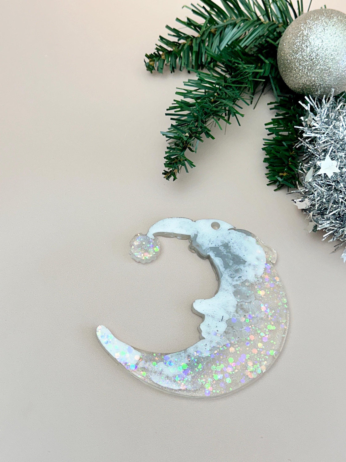 Moonlit Christmas Tree Ornament Silicone Mold – Resin Art DIY Craft - Ideas Decor Shop