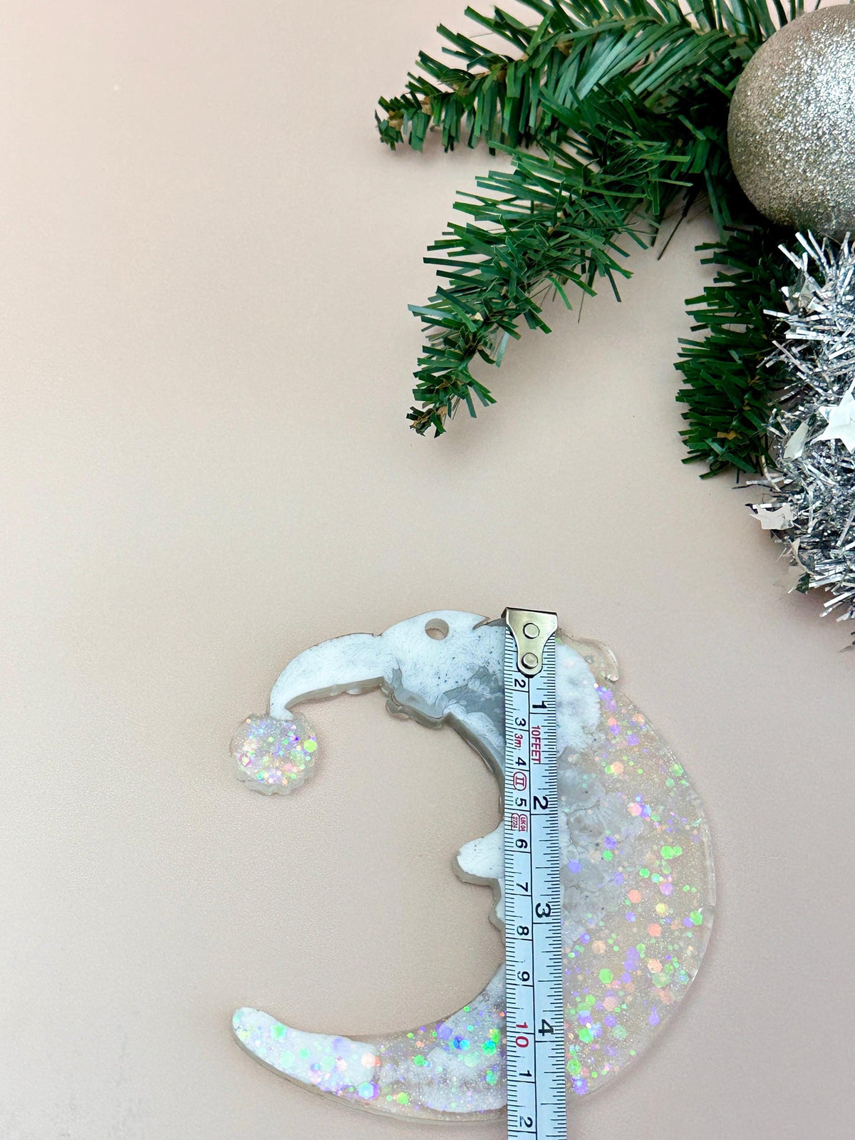 Moonlit Christmas Tree Ornament Silicone Mold – Resin Art DIY Craft - Ideas Decor Shop