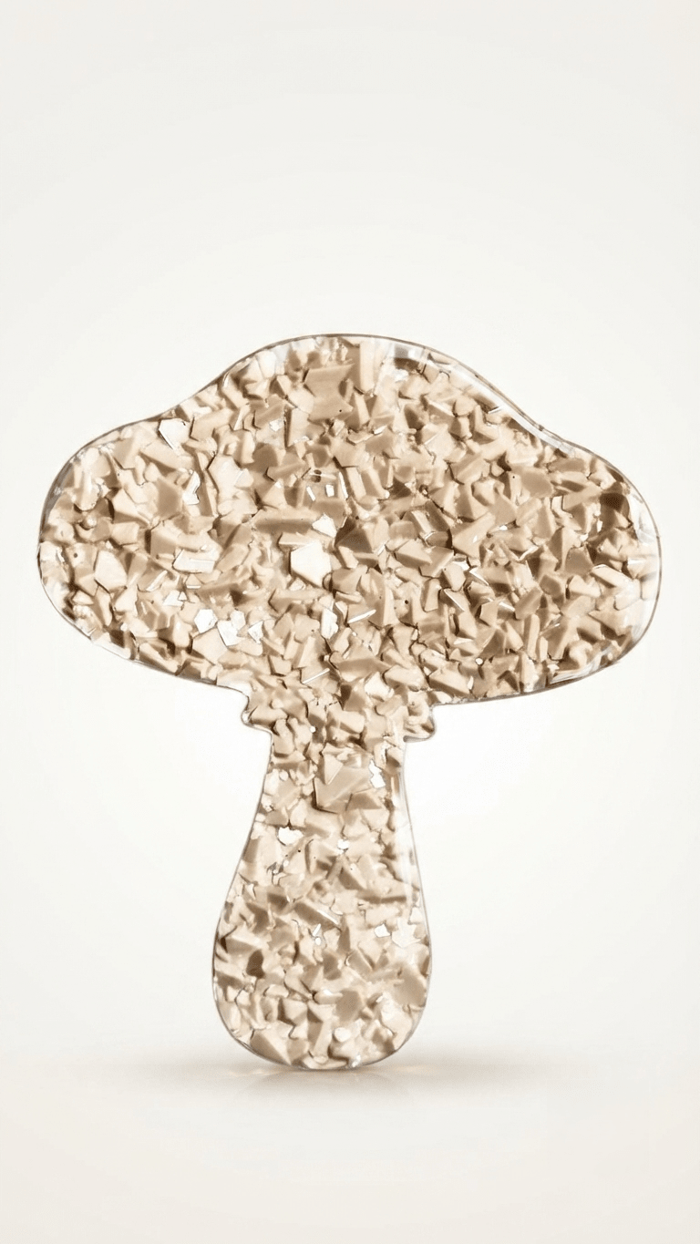 Mushroom Druzy Silicone Mold - Ideas Decor Shop