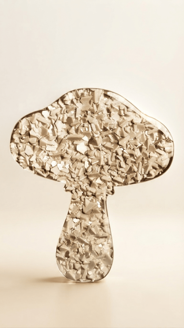 Mushroom Druzy Silicone Mold - Ideas Decor Shop