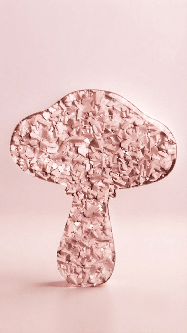 Mushroom Druzy Silicone Mold - Ideas Decor Shop