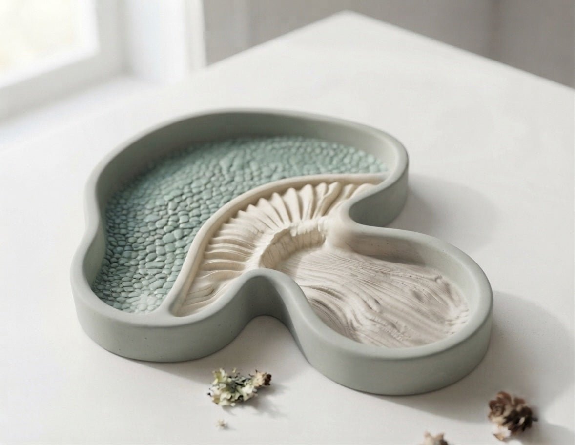 Mushroom Tray Silicone Mold - Ideas Decor Shop