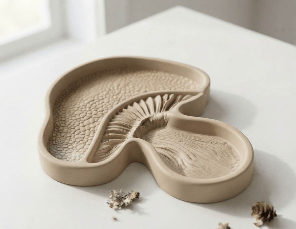 Mushroom Tray Silicone Mold - Ideas Decor Shop