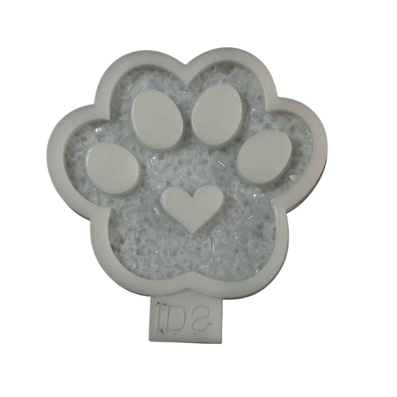 Paw Print Heart Silicone Mold - Ideas Decor Shop