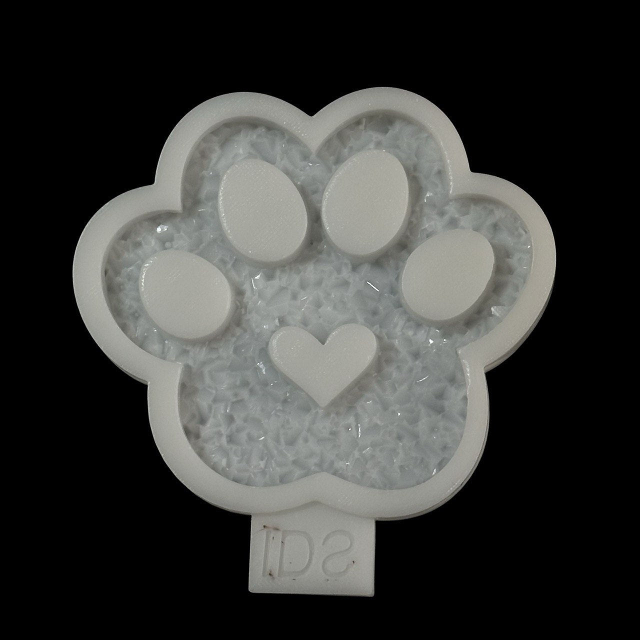Paw Print Heart Silicone Mold - Ideas Decor Shop