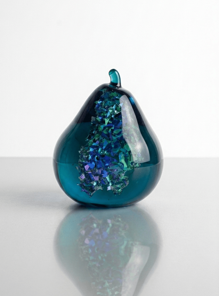 Pear Silicone Mold, Druzy Effect - Ideas Decor Shop