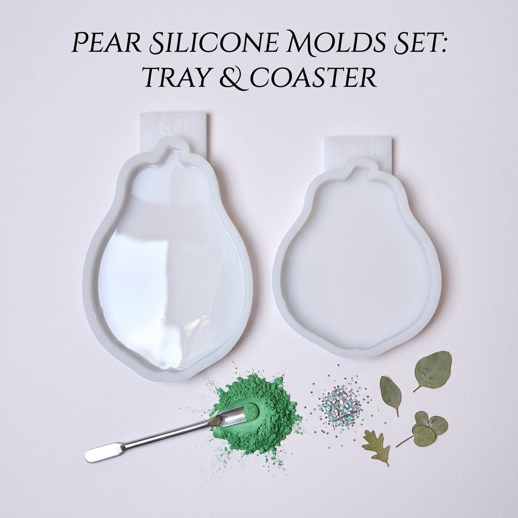 Pear Silicone Mold Pear Fruit Tray Coaster Mold - Ideas Decor Shop