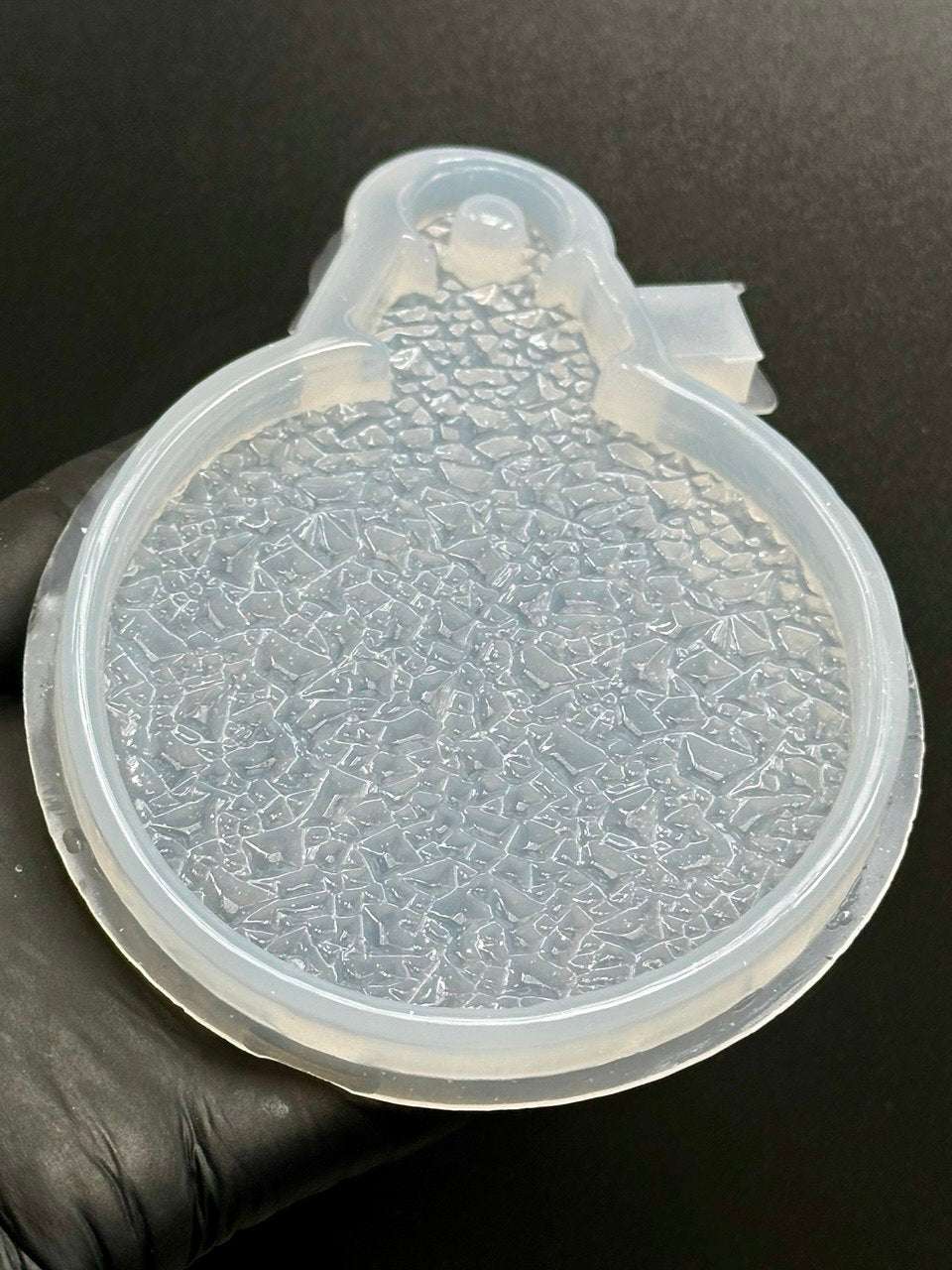 Christmas Ornament Textured Silicone Mold