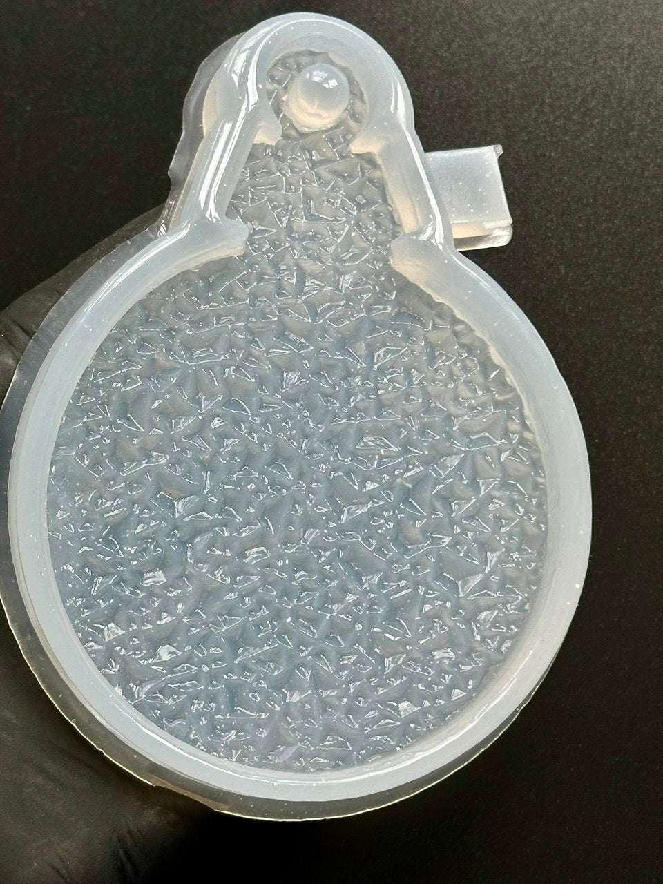 Christmas Ornament Textured Silicone Mold