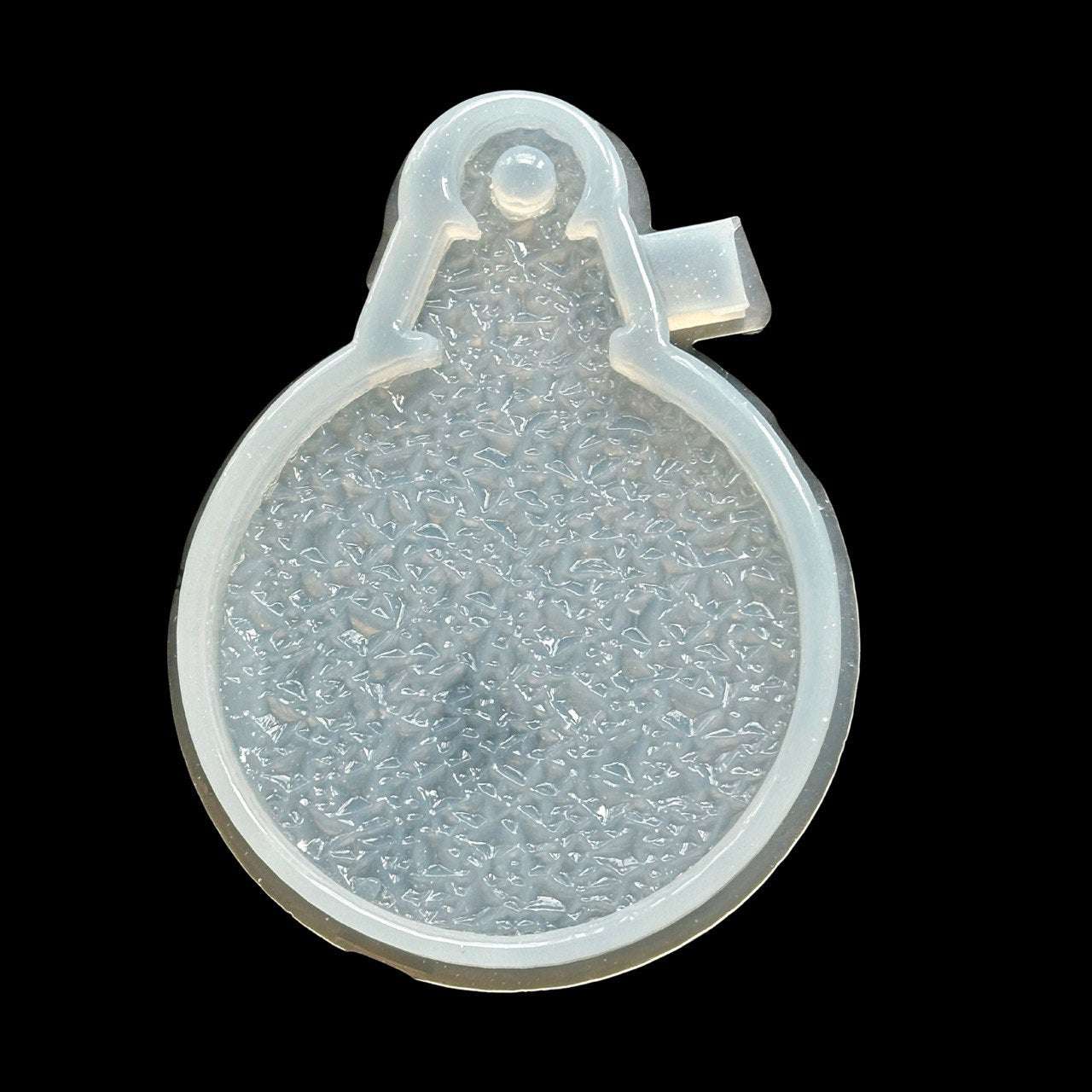 Christmas Ornament Textured Silicone Mold