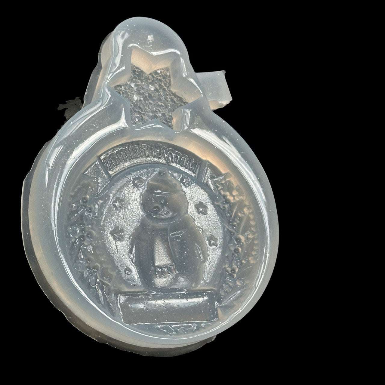Snowman Christmas Ornament Mold