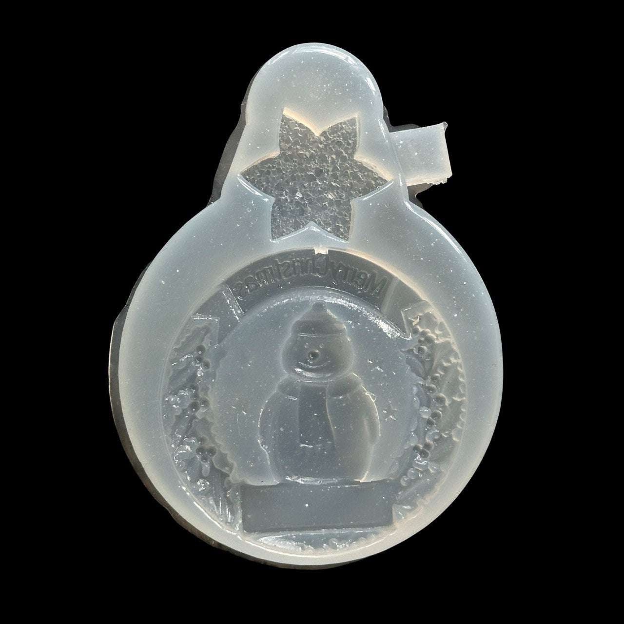 Snowman Christmas Ornament Mold