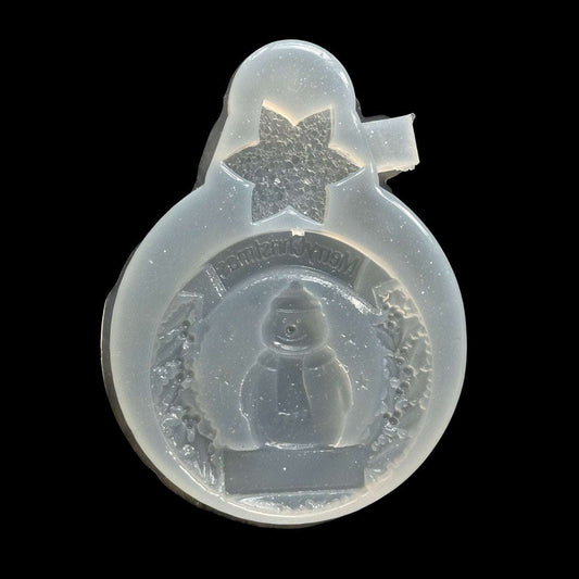 Snowman Christmas Ornament Mold