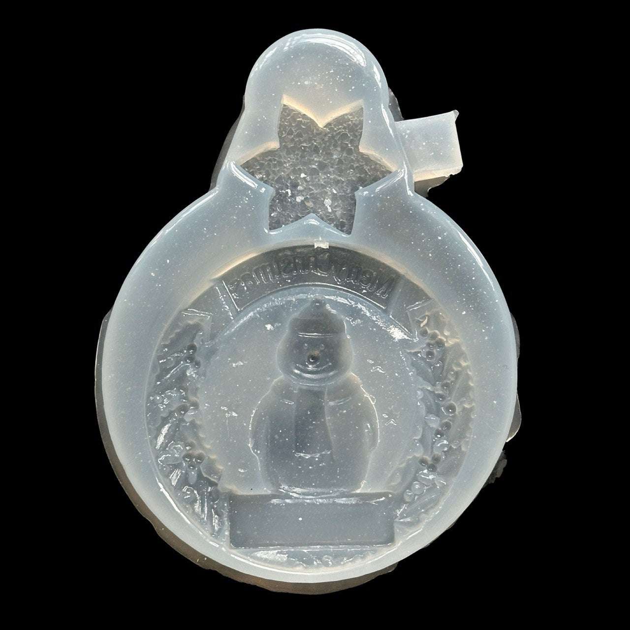 Snowman Christmas Ornament Mold